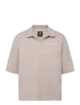 New Balance - Linear Heritage French Terry Collared Shirt - Polod - M
