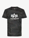 Alpha Industries - Basic T-Shirt Bl Camo - L&uuml;hikeste varrukatega - M
