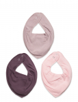 Fixoni - Bandana Bibs 3-Pack - Pudip&otilde;lled - ONE SIZE