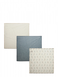 Pippi - Organic Muslin Cloth (3-Pack) - Musliinlapid - 7070 cm