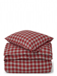 Lexington Home - Red Checked Cotton Flannel Bed Set - Voodipesukomplektid - 150X210/50X60 x 210