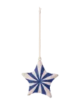 Broste Copenhagen - Pulp Star Ornament - J&otilde;ulukuulid ja kuuseehted - &Oslash; 8.5 CM
