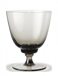 Holmegaard - Flow Glas P&aring; Fod 35 Cl Smoke - Valge veini klaasid - 35 CL