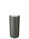 Stelton - To Go Click Termokop 0.4 L. Soft Dark Forest - Termostopsid - 40 CL