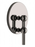 STOFF Nagel - Stoff Nagel Wall Hanger - Black Chrome - K&uuml;&uuml;nlajalad - 14.5X11CM
