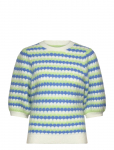 Stella Nova - Knitted Wave Stripe Short Sleeved S - Džemprid - S