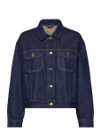 Nudie Jeans - Berit Denim Jacket Classic Blue - L&uuml;hikesed teksap&uuml;ksid - M