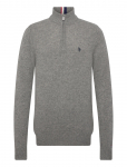 U.S. Polo Assn. - Kevin Reg Lw Hz Uspa M Knit - Poolpika lukuga džemprid - XXL