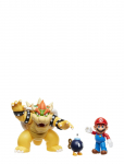 JAKKS - Nintendo Mario Vs. Bowser Diorama Set (Wave 1) - Tegelaskujud - ONE SIZE
