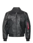 Alpha Industries - Cwu-45/P Leather Vintage - Nahk - M