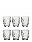 Aida - Mosaic Glasses - Clear 6 Pcs. 34 Cl Sleeve Packing - Joogiklaasid - 34 CL