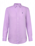 Polo Ralph Lauren - Classic Fit Linen Shirt - Linased s&auml;rgid - XS