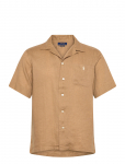 Polo Ralph Lauren - Classic Fit Linen Camp Shirt - L&uuml;hikeste varrukatega s&auml;rgid - M
