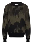 J. Lindeberg - Nate Graphic Jacquard Knit - &Uuml;mara kaelusega - S
