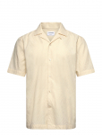 Lindbergh - Textured Viscose Shirt S/S - L&uuml;hikeste varrukatega s&auml;rgid - XXL