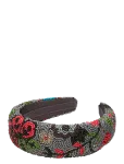 Becks&ouml;ndergaard - Bromflora Wide Beaded Hairbrace - Juuksekummid - ONE SIZE