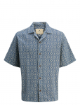 Jack & Jones - Jprbluvincent Print Resort S/S Shirt Sn - L&uuml;hikeste varrukatega s&auml;rgid - S