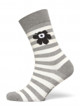 Marimekko - Kasvaa Tasaraita Unikko - Tavalised sokid - 37-39