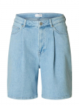 Selected - Slfanya-Gry Hw Pleat Denim Shorts - L&uuml;hikesed teksap&uuml;ksid - 36