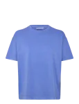 Weekday - Relaxed Boxy Cotton T-Shirt - L&uuml;hikeste varrukatega - XXS