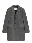 Gant - Classic Two-Tone Wool Coat - Villased mantlid - XXL