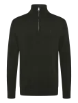 Calvin Klein - Ls 100% Merino Qz 14Gg - Poolpika lukuga džemprid - XL