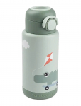 Done By Deer - Insulated Bottle Playground Green 340 Ml - Termosed - &Oslash; 7.5X 19CM.340ML