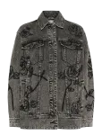 Kaffe - Kaross Denim Jacket - L&uuml;hikesed teksap&uuml;ksid - 36
