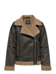 ONLY - Onlkendra Life Bond Oversizjacket Cc Otw - Nahk - M