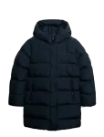 Superdry - Hooded Sports Puffer Mid Jkt - Polsterdatud mantlid - L