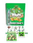 Minecraft - Minecraft, Skrives&aelig;t, M/ Multifarve. Pen - Kalendrid ja m&auml;rkmikud - ONE SIZE