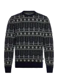Barbour - Barbour Grangetown Fair Isle Crew Neck Sweater - &Uuml;mara kaelusega - M