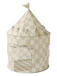 3 Sprouts - 3 Sprouts Play Tent, Checkerboard Beige - M&auml;ngutelgid - ONE SIZE