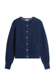 Tommy Hilfiger - Co Cardi Stitch C-Nk Ls Cardi - Kardiganid - XS
