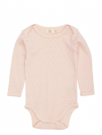 Copenhagen Colors - Pointelle Heart Lapneck Body Ls - Pikkade varrukatega - 74