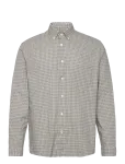 Garment Project - Relaxed Ls Button Down Shirt - Grey - Vabaaja s&auml;rgid - L