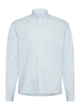Lindbergh - Fine Oxford Cropped Shirt L/S - Oxfordi s&auml;rgid - L