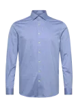 Lindbergh Black - Superflex Knitted Shirt L/S - &Auml;ris&auml;rgid - S