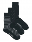 Jack & Jones - Jachank Socks 3 Pack - Tavalised sokid - ONE SIZE