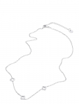 Timi Of Sweden - Jenna - Clover Necklace Stainless Steel - &Otilde;rnad kaelakeed - ONE SIZE 40 cm