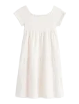 Tommy Hilfiger - Textured Smock Dress - L&uuml;hikeste varrukatega vabaajakleidid - 140