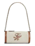 Tommy Hilfiger - Th Elev Summ Chain Bag Canvas - V&auml;ikesed &uuml;le&otilde;lakotid - ONE SIZE
