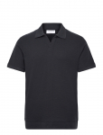 Lindbergh - Open Collar Structure Rib Polo - L&uuml;hikeste varrukatega - XXXL