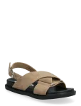 Bianco - Biaoslo Cross Sandal Faux Suede - Madalad sandaalid - 38