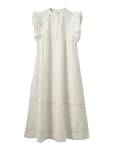 Sofie Schnoor - Otaniasw Frill Cotton Dress - Suvekleidid - 36