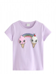 Lindex - Short-Sleeved Top - L&uuml;hikeste varrukatega - 92