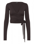 Gina Tricot - Soft Wrap Yoga Cardigan - Pikkade varrukatega - XL