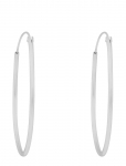 SN&Ouml; Of Sweden - Liddy Thin Big Ring Ear Plain S-Onesize - R&otilde;ngad - ONE SIZE