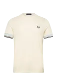 Fred Perry - Twin Tipped  Cuff T-Shirt - L&uuml;hikeste varrukatega - L
