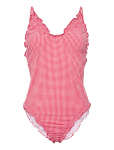 Pieces - Pckia Frill Edge Swimsuit Bc - Ujumisriided - XS